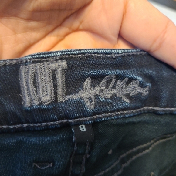 KUT from‎ the Kloth Diana Skinny Jeans Blue Sz 8 - Picture 6 of 9
